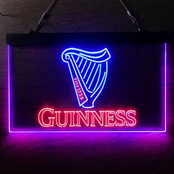Guinness Neon Harp -Like LED Sign